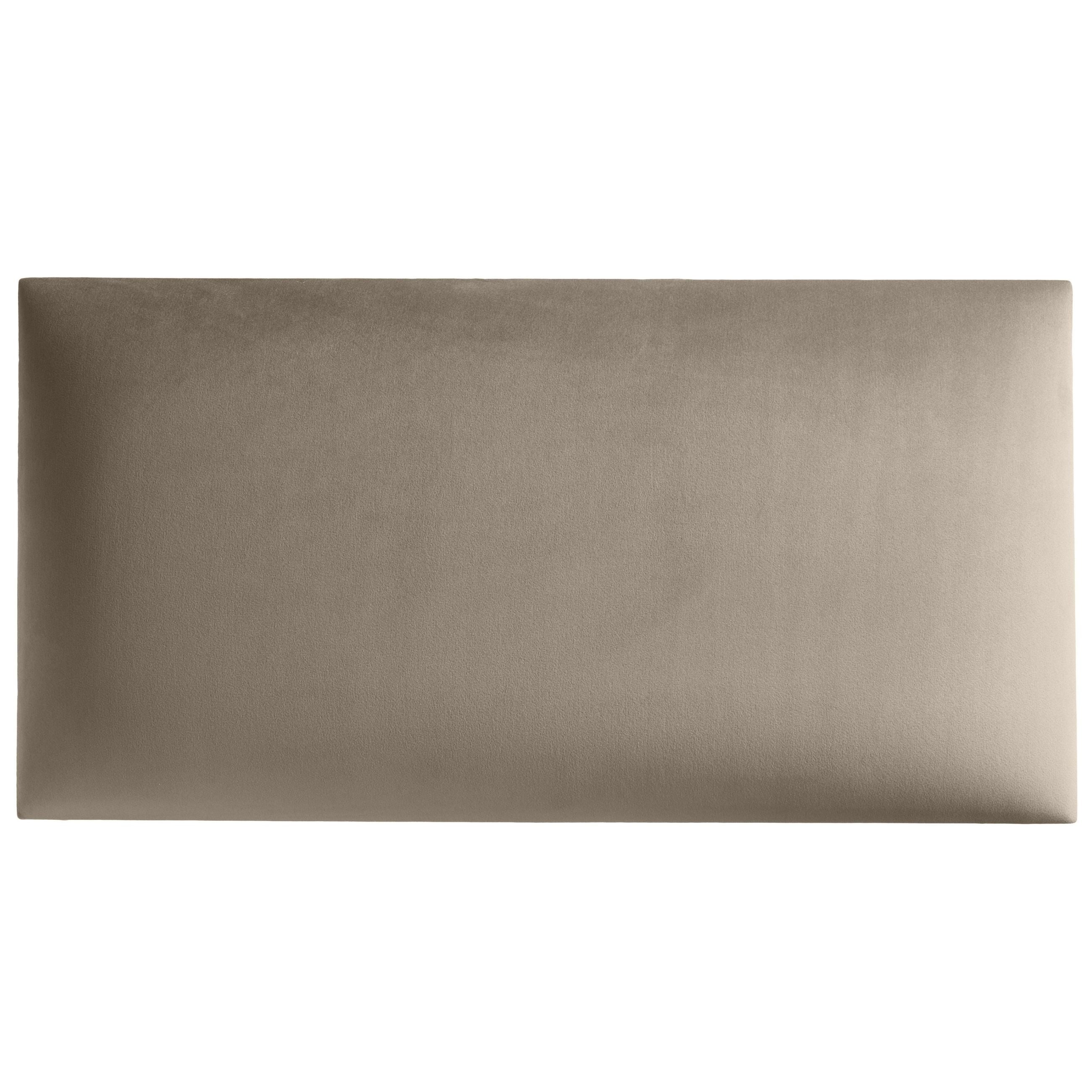 Wandkissen aus Samt Stoff der Rivera Kollektion in der Größe 60x30 mit der Farbe Beige RV16