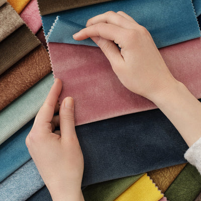 Kostenlose Stoffmuster der Softwalls® Qualitätsstoffe für ein Raumambiente das überzeugt mit unseren Wandpolstern und Wandkissen.