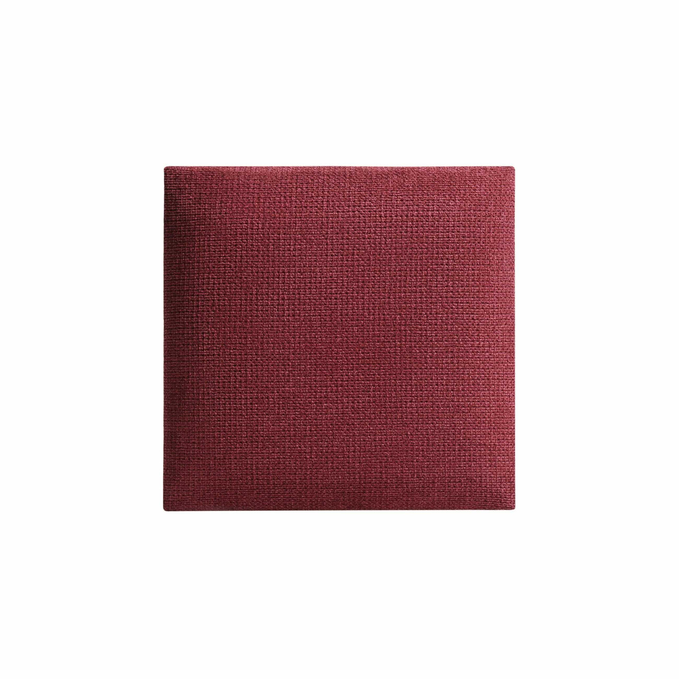 Wandpolster 30x30 aus Capri Velour Stoff in der Farbe Chianti Cp06