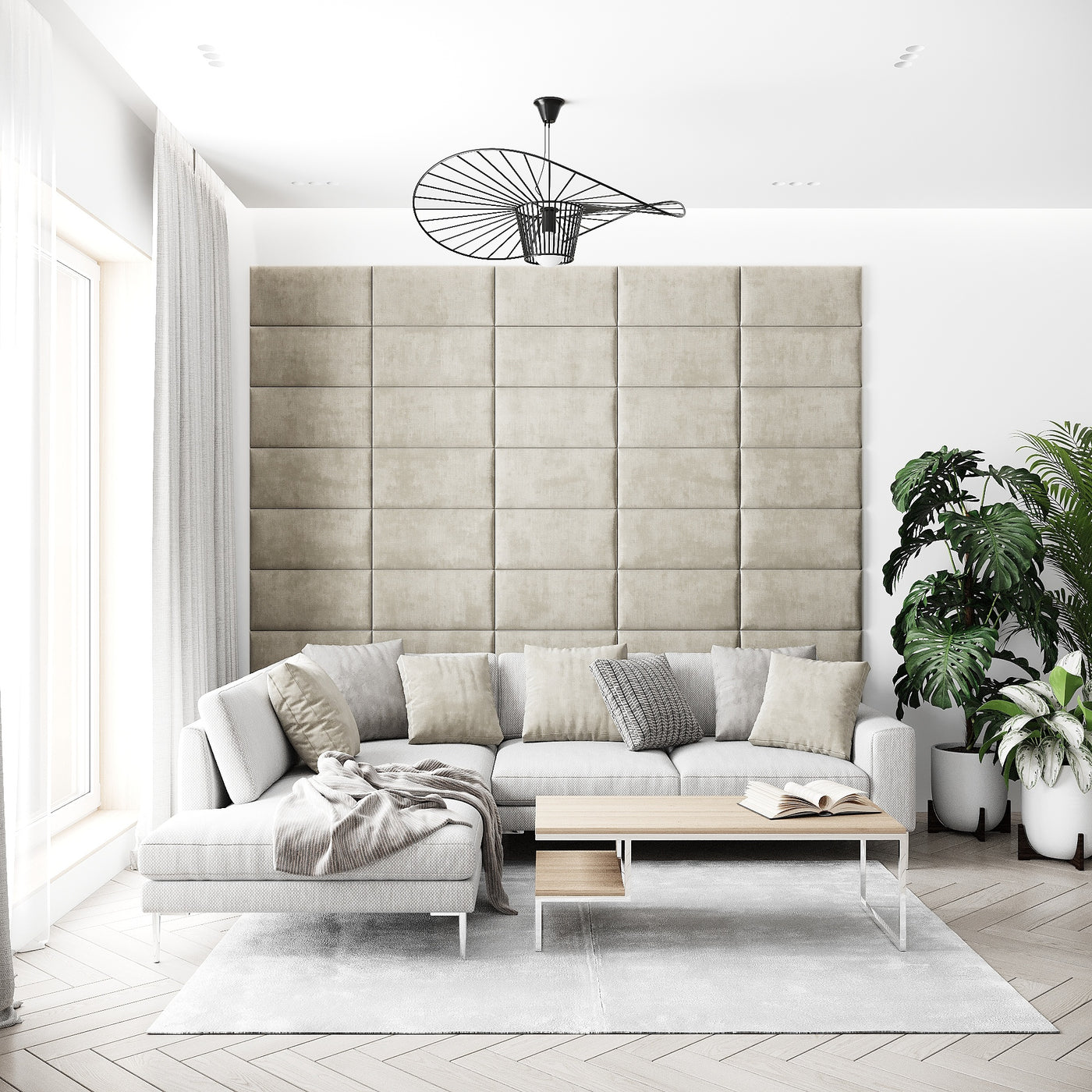 RECHTECK 60X30 RIVIERA SAMT