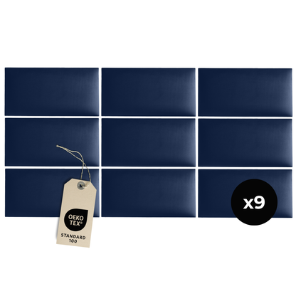 Bett Kopfteil 180cm Wandpolster 60x30 cm Bundle x9 Riviera Samt