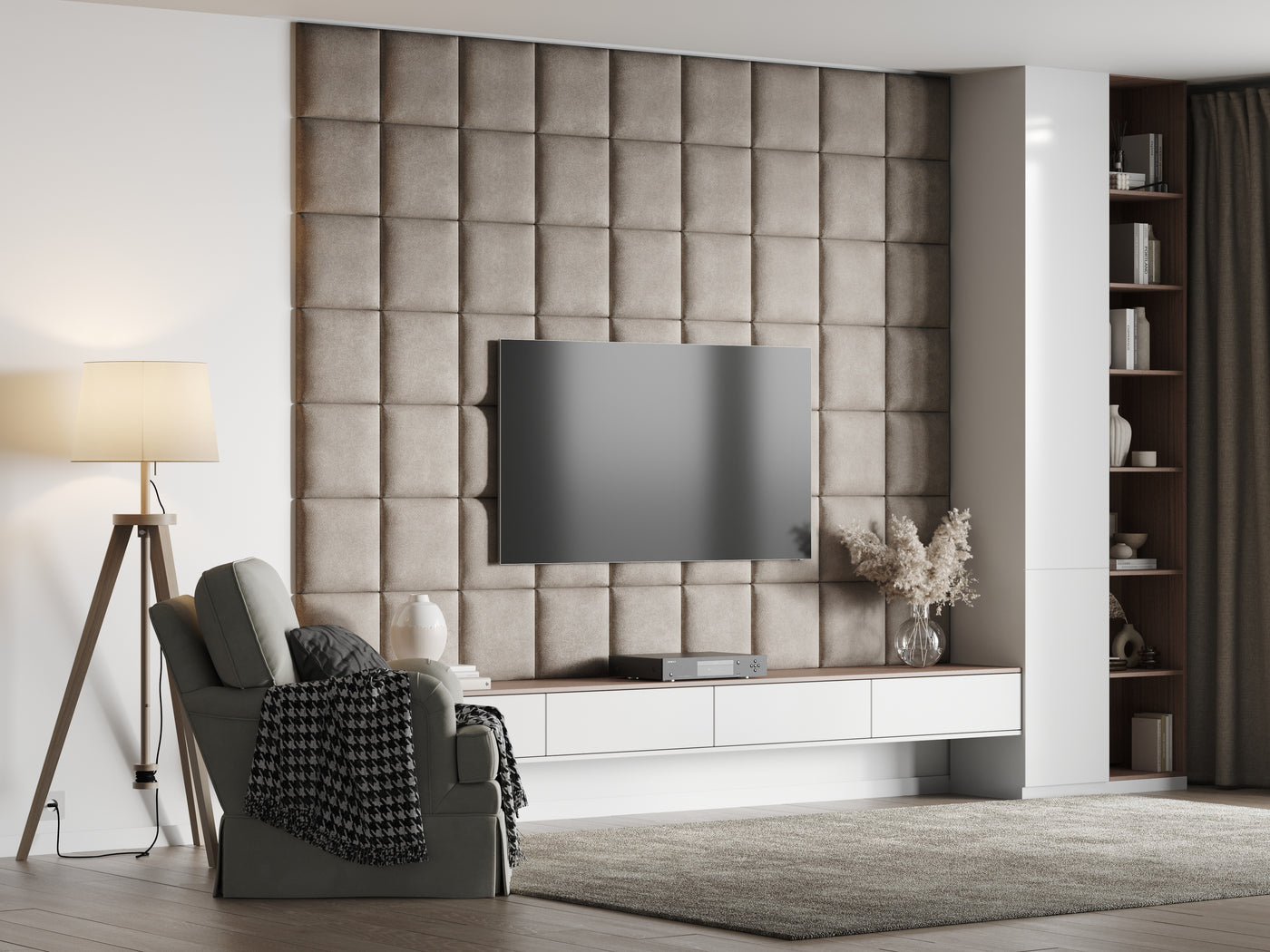 QUADRAT 30X30 MATERA VINTAGE KUNSTLEDER