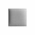 Wandkissen 30x30 aus Savona Web Stoff in der Farbe Silber SV18