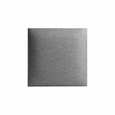 Wandkissen 30x30 aus Savona Web Stoff in der Farbe Hell-Grau SV19