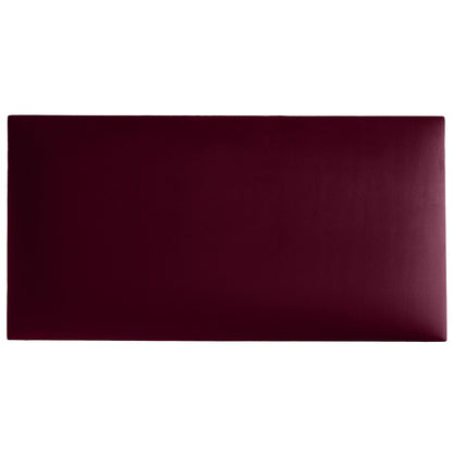 Wandkissen aus Samt Stoff der Rivera Kollektion in der Größe 60x30 mit der Farbe Bordeaux-Rot RV59